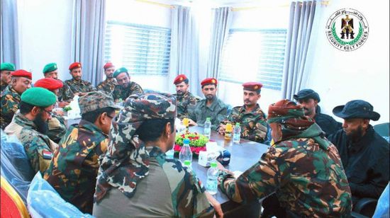 قوات الحزام الأمني في أبين تستعد لخطة تدريب شاملة